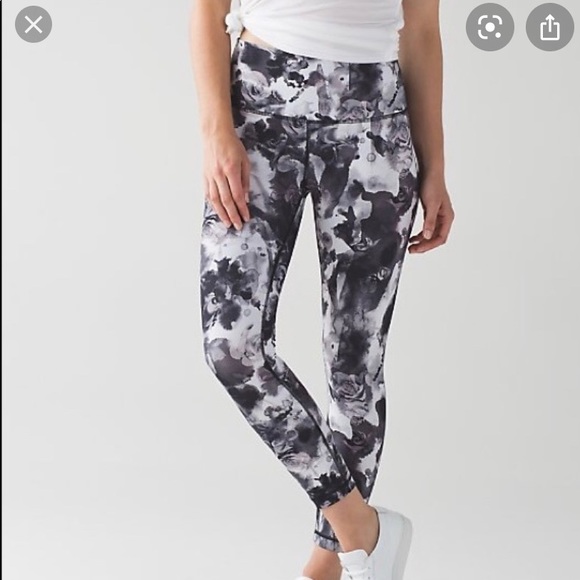 lululemon athletica Pants - Lululemon High Rise Wunder Under Crops 6